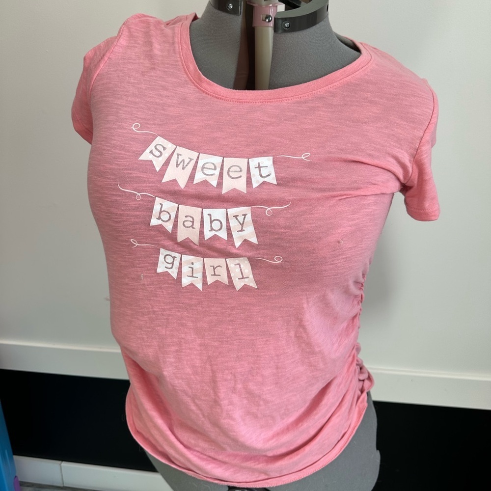 **3 for $15**Motherhood Pink Short Sleeve Tee